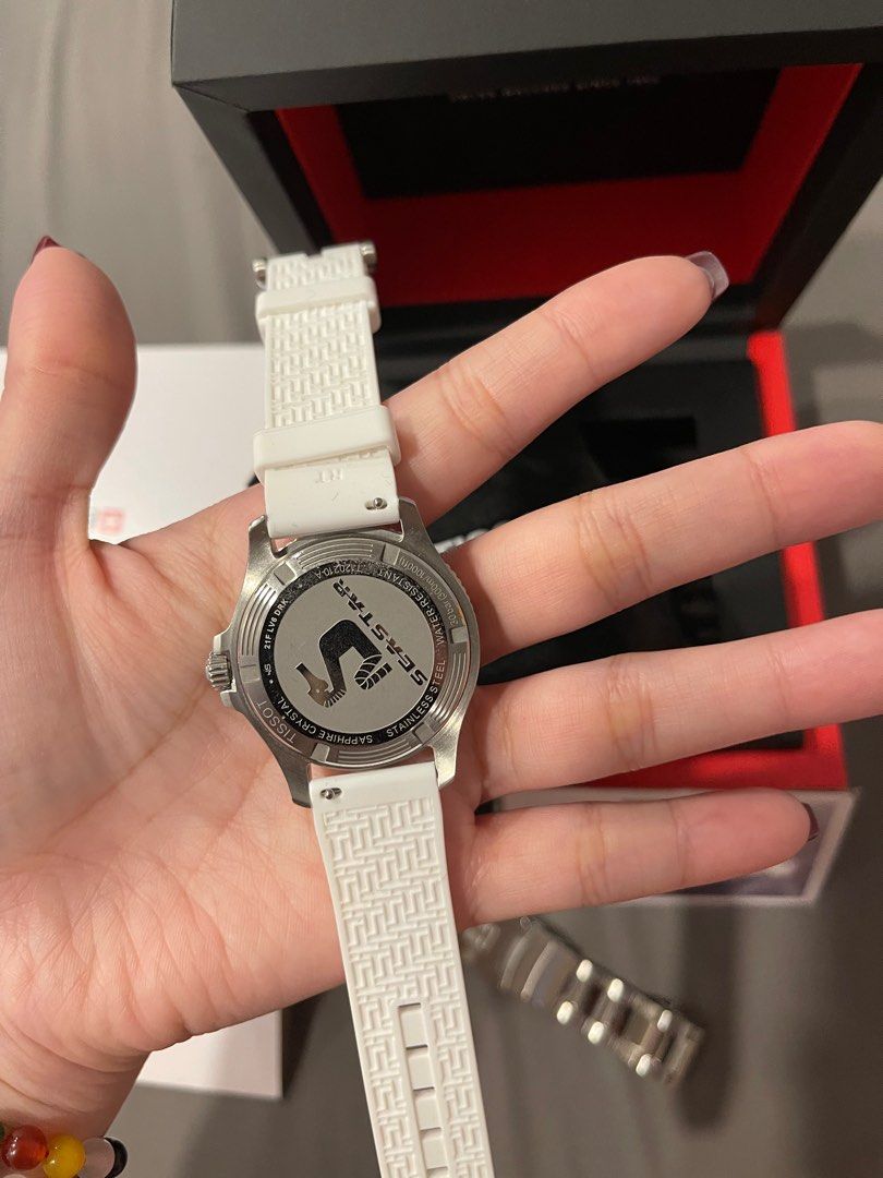 Tissot seastar 1000 new arrivals white face