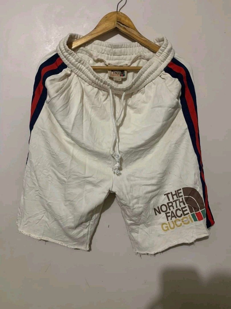 Gucci x the north face, Men's Fashion, Bottoms, Shorts on Carousell