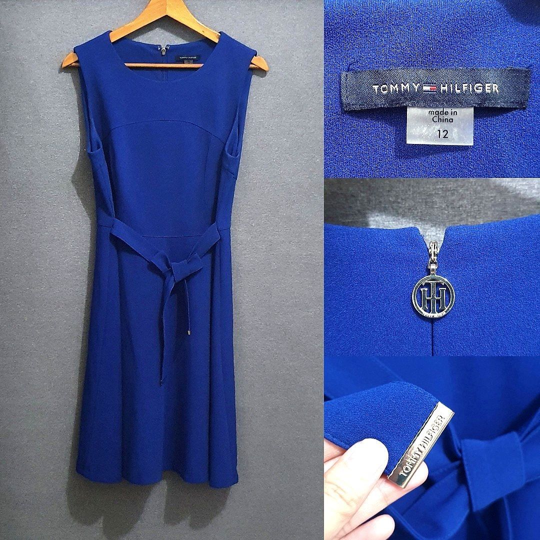 Tommy hilfiger top royal blue dress