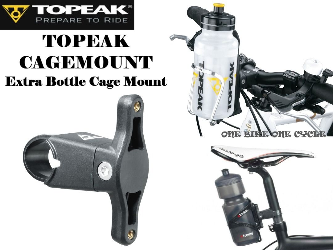 Topeak water bottle cage mount discount