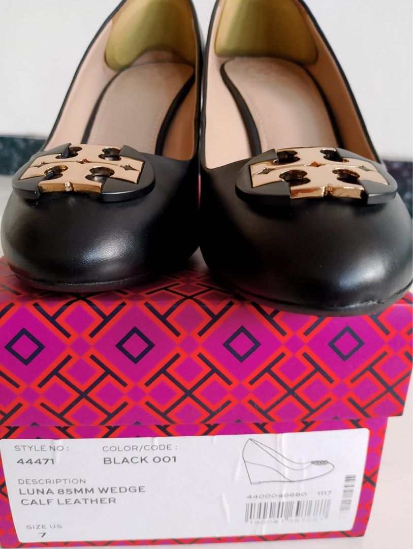 Tory burch hot sale luna 85mm wedge
