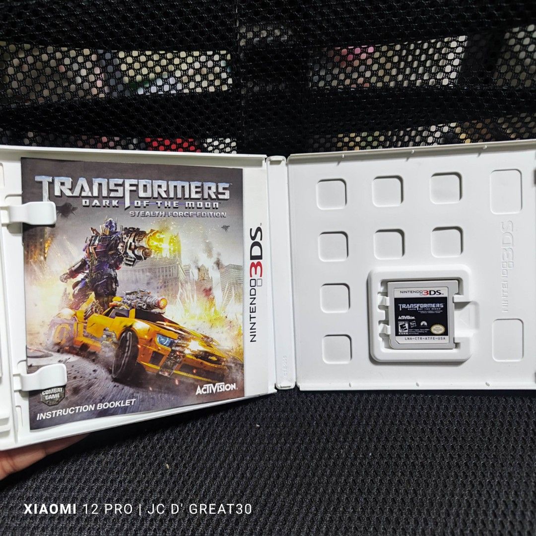 Transformers Dark of the Moon Stealth Force Edition 3DS Game, Video