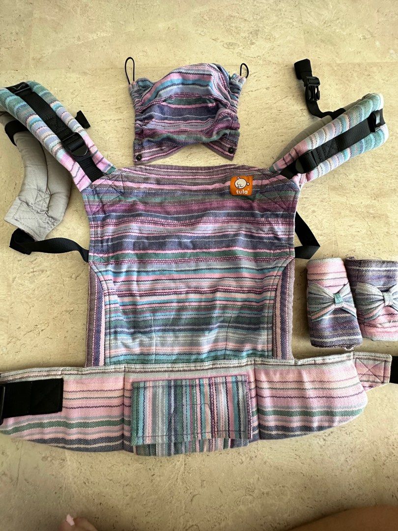 Tula Baby Carrier wrap conversion weave herringbone Babies Kids