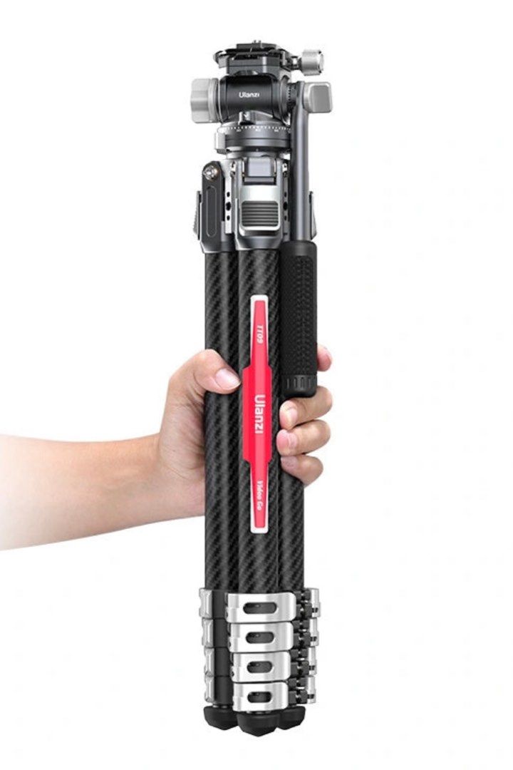 Ulanzi TT09 VideoGo Carbon Fiber Travel Video Tripod - F38 Quick