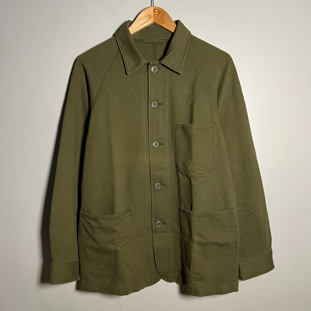 Uniqlo washed jersey sales work jacket reddit