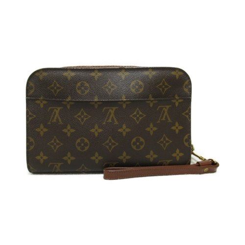 LOUIS VUITTON monogram canvas orsay brown clutch, Luxury, Bags & Wallets on  Carousell