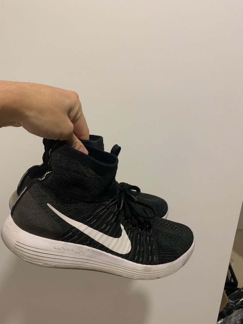 Nike lunarepic flyknit black cheap