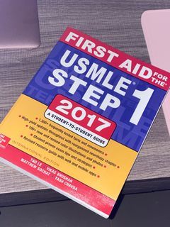 USMLE first aid book 1 (2017 edition)