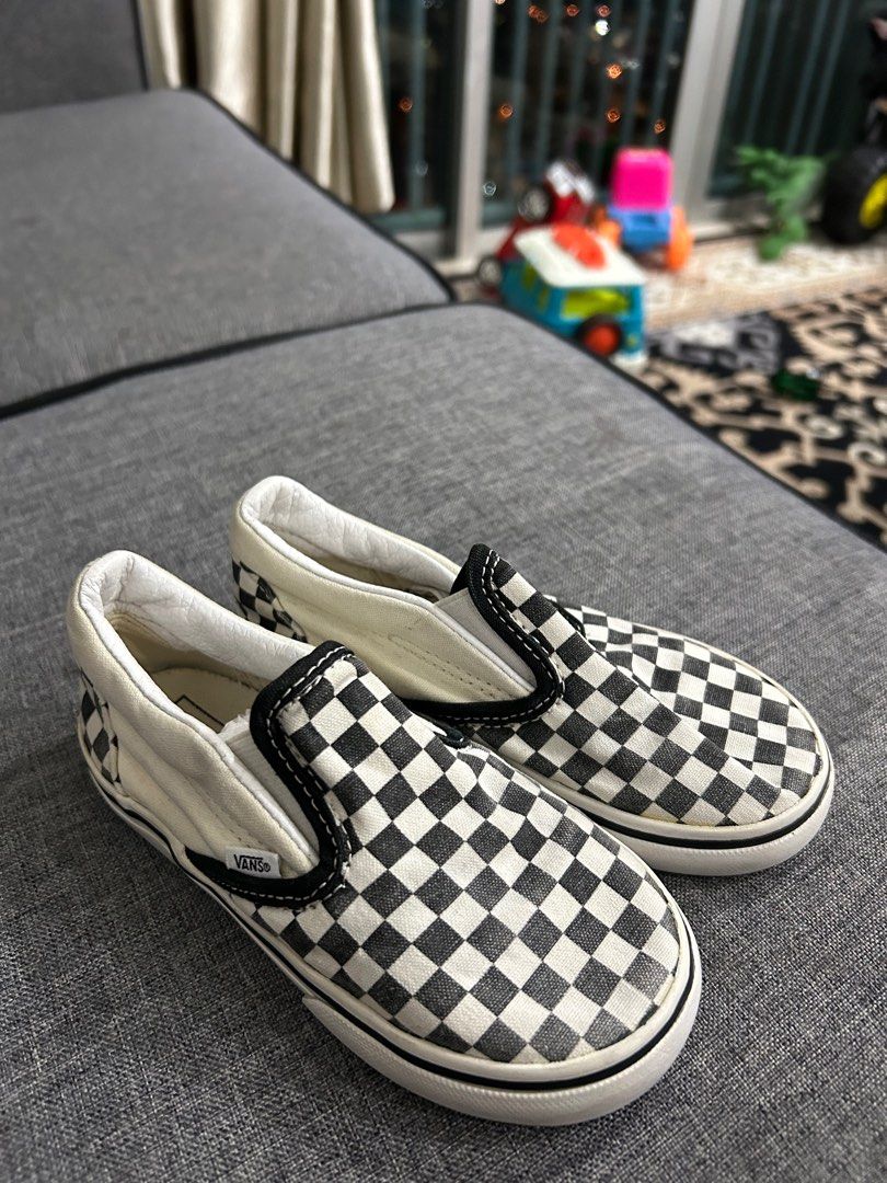 Wavy clearance checkerboard vans