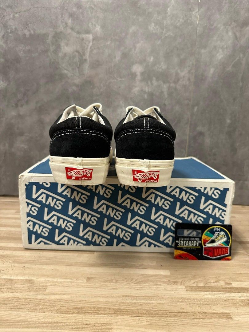 Vault 36 Vans Vault OG Style 36 LX Blk/Mar V1 (RARE PAIR!), Men's Fashion ...