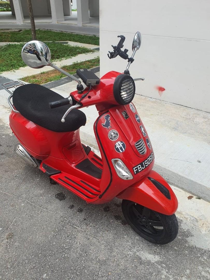 Vespa LX 150 3V, Motorcycles, Motorcycles for Sale, Class 2B on Carousell