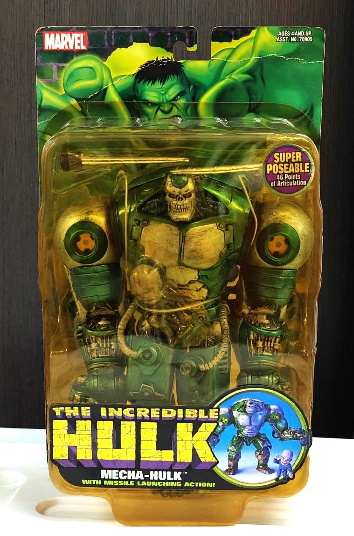 Mecha hulk action figure deals