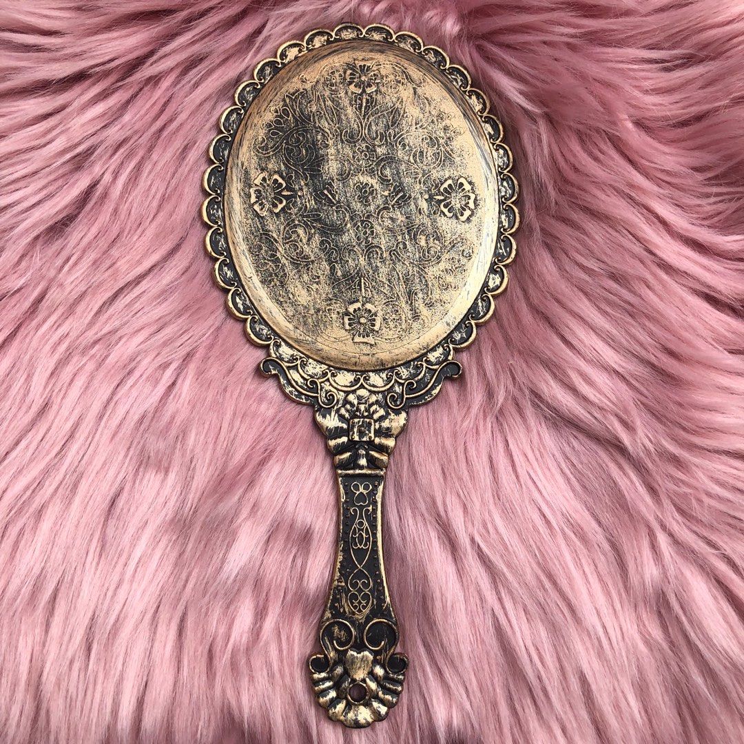 Vintage Hand Mirror, Furniture & Home Living, Home Decor, Mirrors on