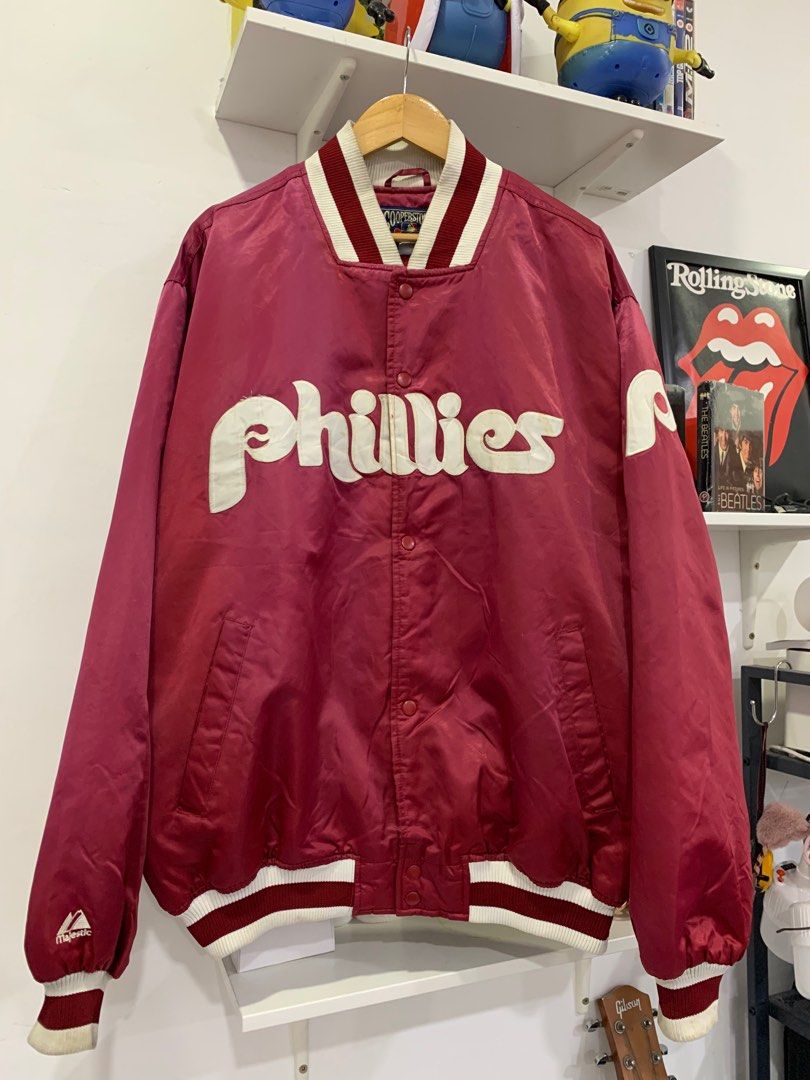 Vintage phillies jacket best sale
