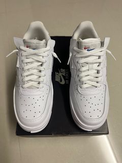 NBA x Nike Air Force 1 LV8 1 HO20 GS Black White Brown CT3842 - retro nike  running shoes cloud sneakers clearance - StclaircomoShops - 001