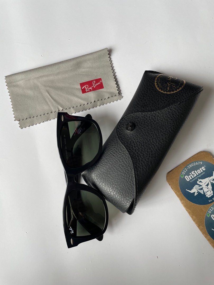 Wayfarer Rb2140 black Size 52, Men's Fashion, Watches & Accessories ...