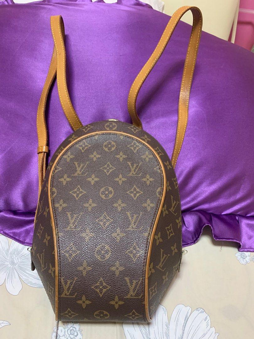 Well used Louis Vuitton Monogram Eclipse Bsckpack, Women's Fashion