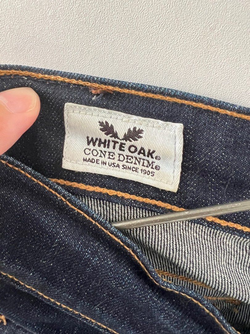 White Oak Cone Denim - Blue Jeans, Fesyen Wanita, Pakaian Wanita