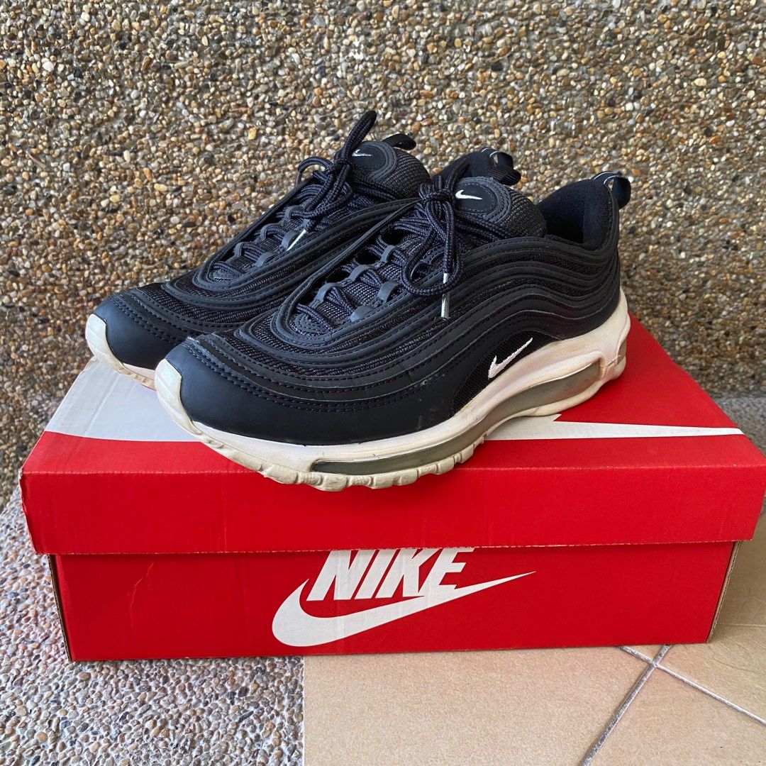 Mens nike air max store 97 black and red
