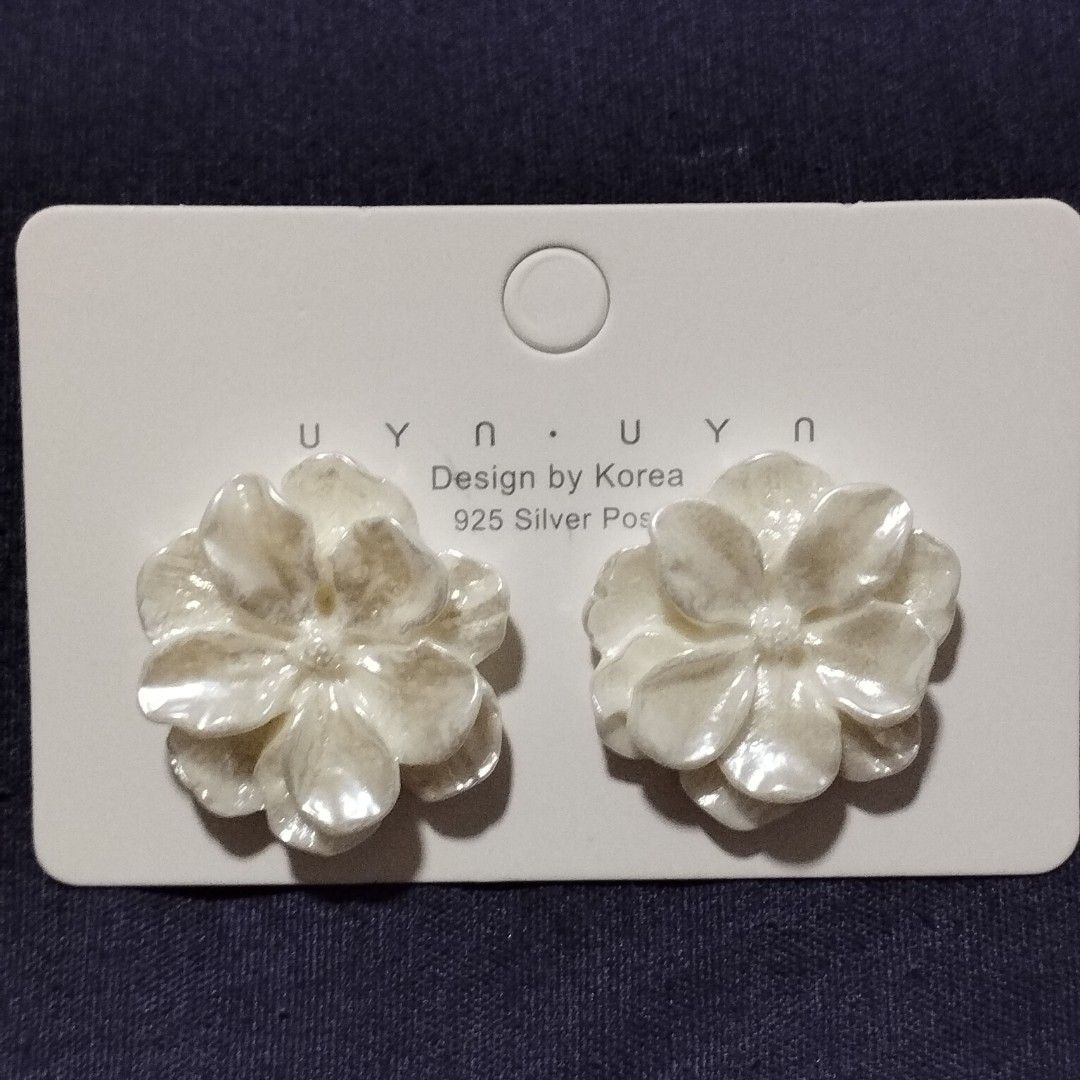 White earrings hotsell fashion jewelry