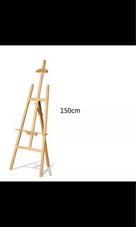 Black Wooden Easel  Easel Rental Singapore