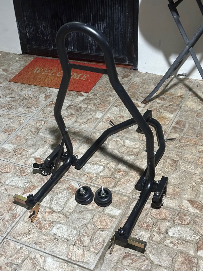 XKD Paddock Stand (3 wheels / 360 movable), Motorbikes, Motorbike Parts