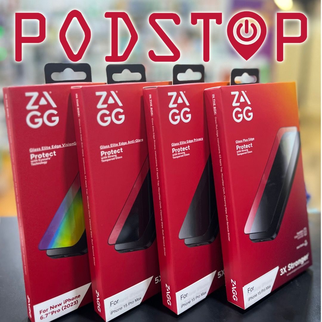 ZAGG Elite Edge Glass for iPhone 15, 15 Plus, 15 Pro 15 Pro Max