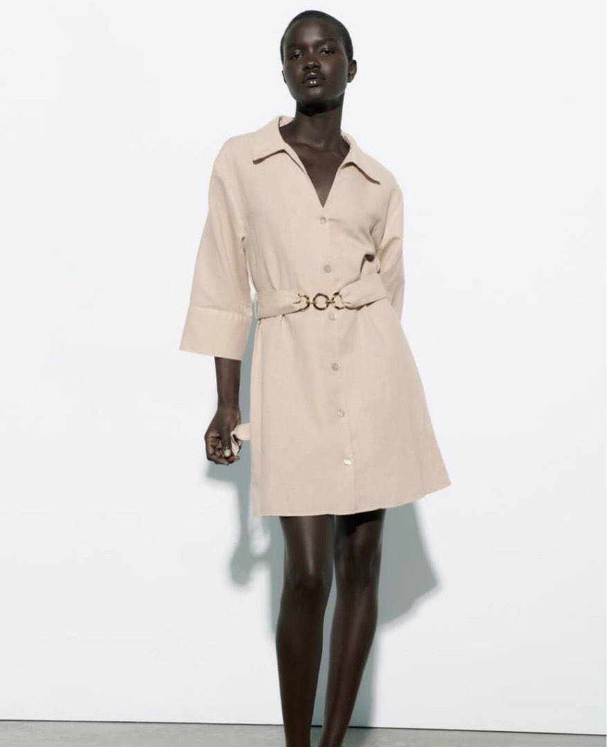 Belted frock new arrivals coat zara