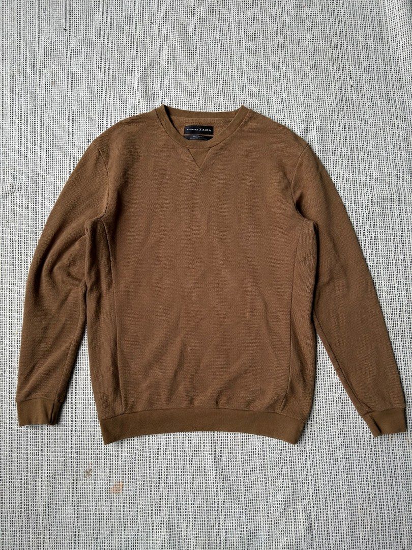 Champion sweater deals brown zara