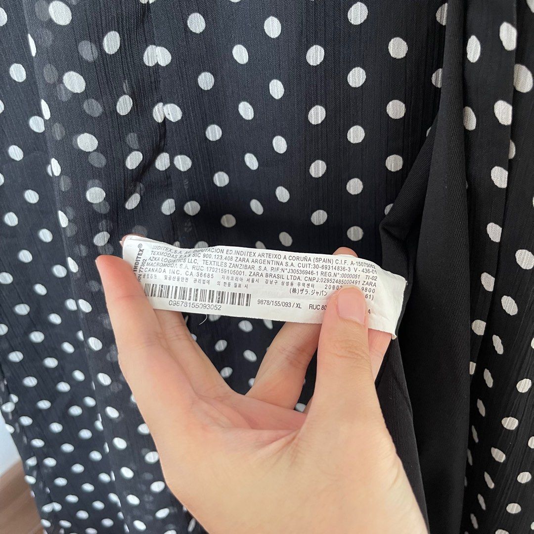 Zara Polkadot Dress