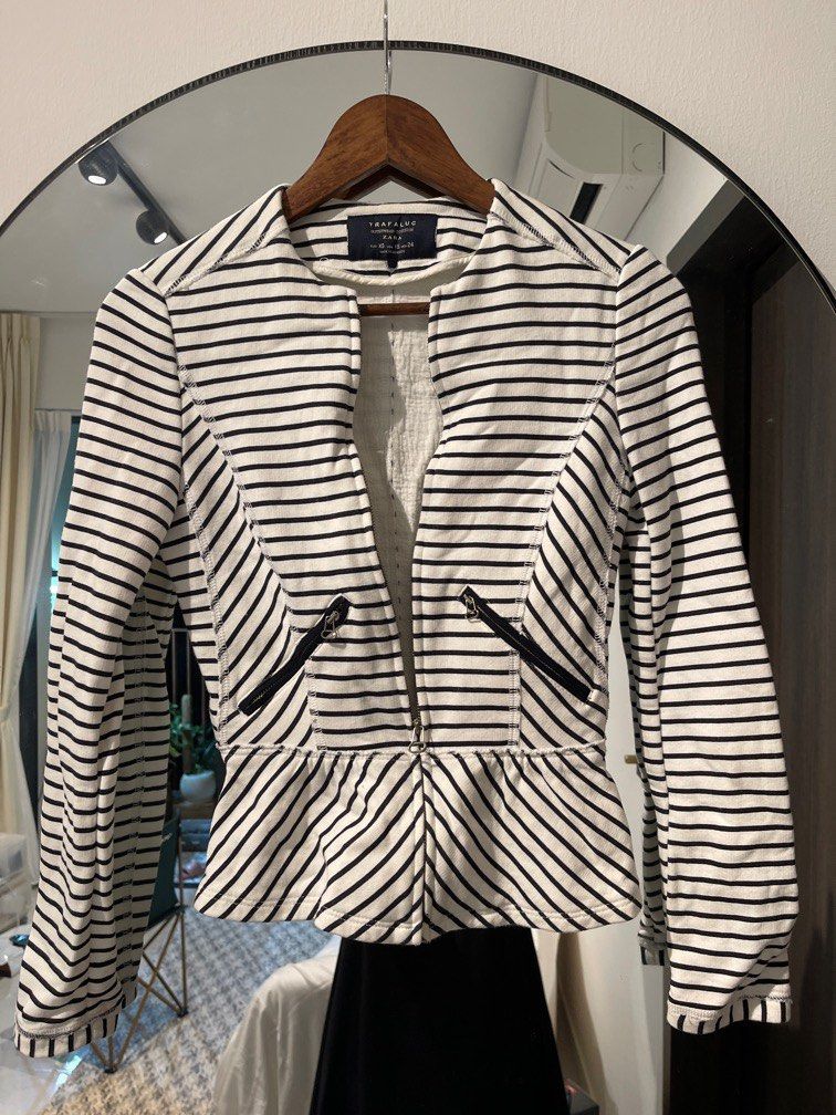 Peplum deals coat zara