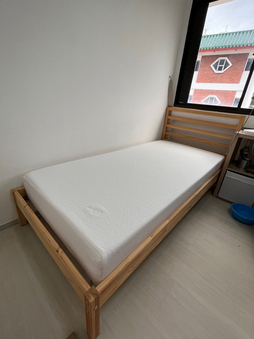 ZINUS Foam Mattress, Furniture & Home Living, Furniture, Bed Frames