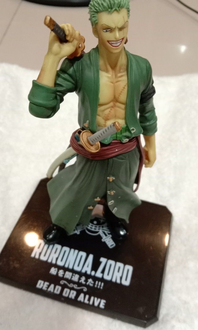 Zoro Action Figure (legit), Hobbies & Toys, Toys & Games on Carousell