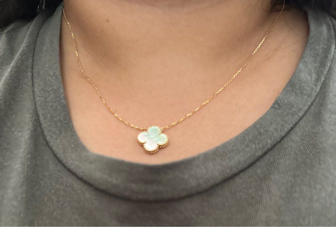 18k VCA inspired necklace, Women