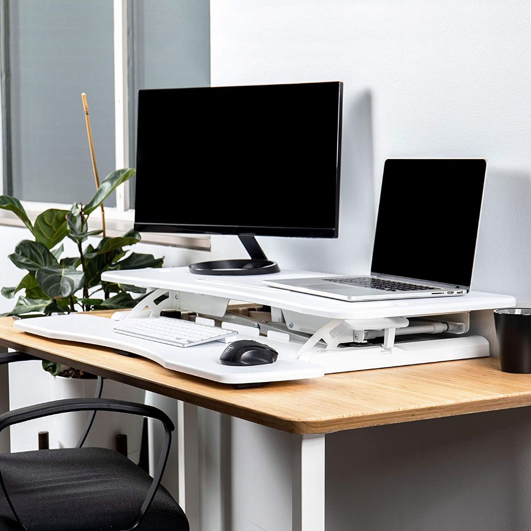Techorbits sit deals stand desktop workstation