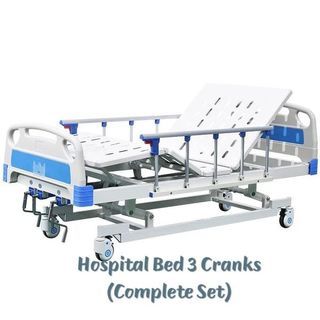 3 cranks Hospital Bed