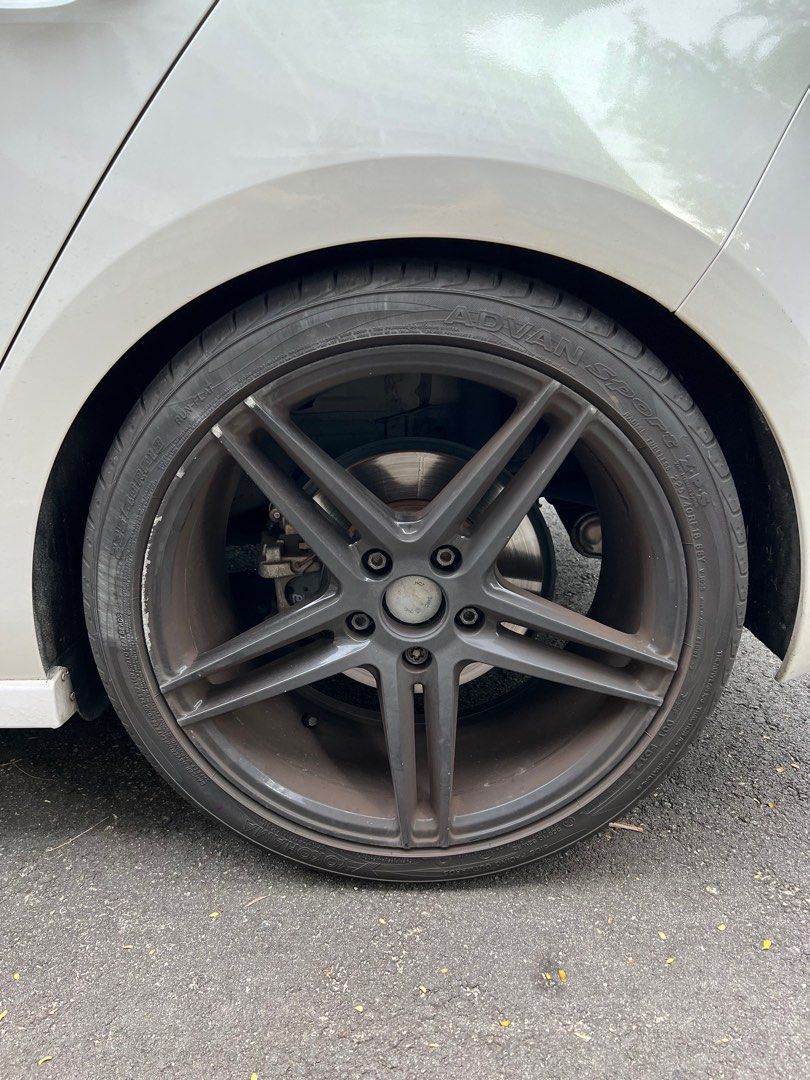 5x112 18 inch Vw Golf MK7 Concave rims with tyres, Car Accessories