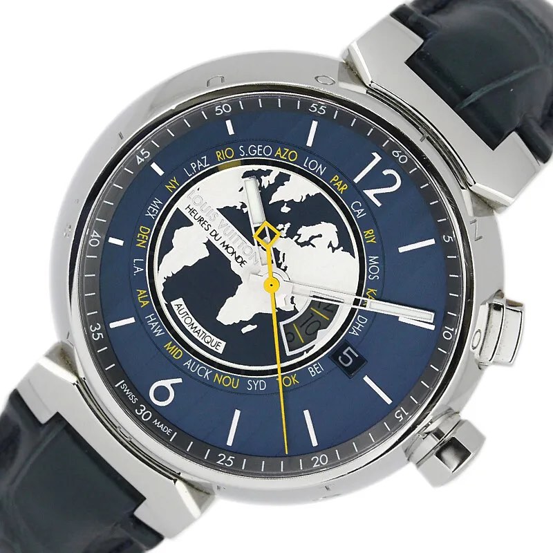 Louis vuitton world time watch outlet