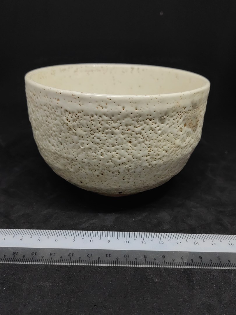 ☆∽和楽堂☆中国古玩の名品 *朝鮮抹茶碗 *寸法：口径10.8m×高さ7.4cm