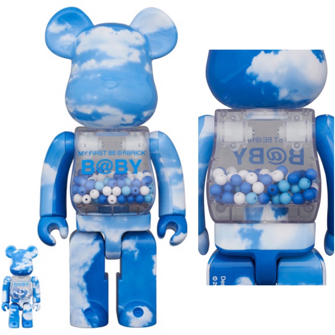 預訂 巜 MEDICOM MY FIRST BE@RBRICK MY FIRST BABY BLUE SKY 藍天白雲 Ver. 100 ...