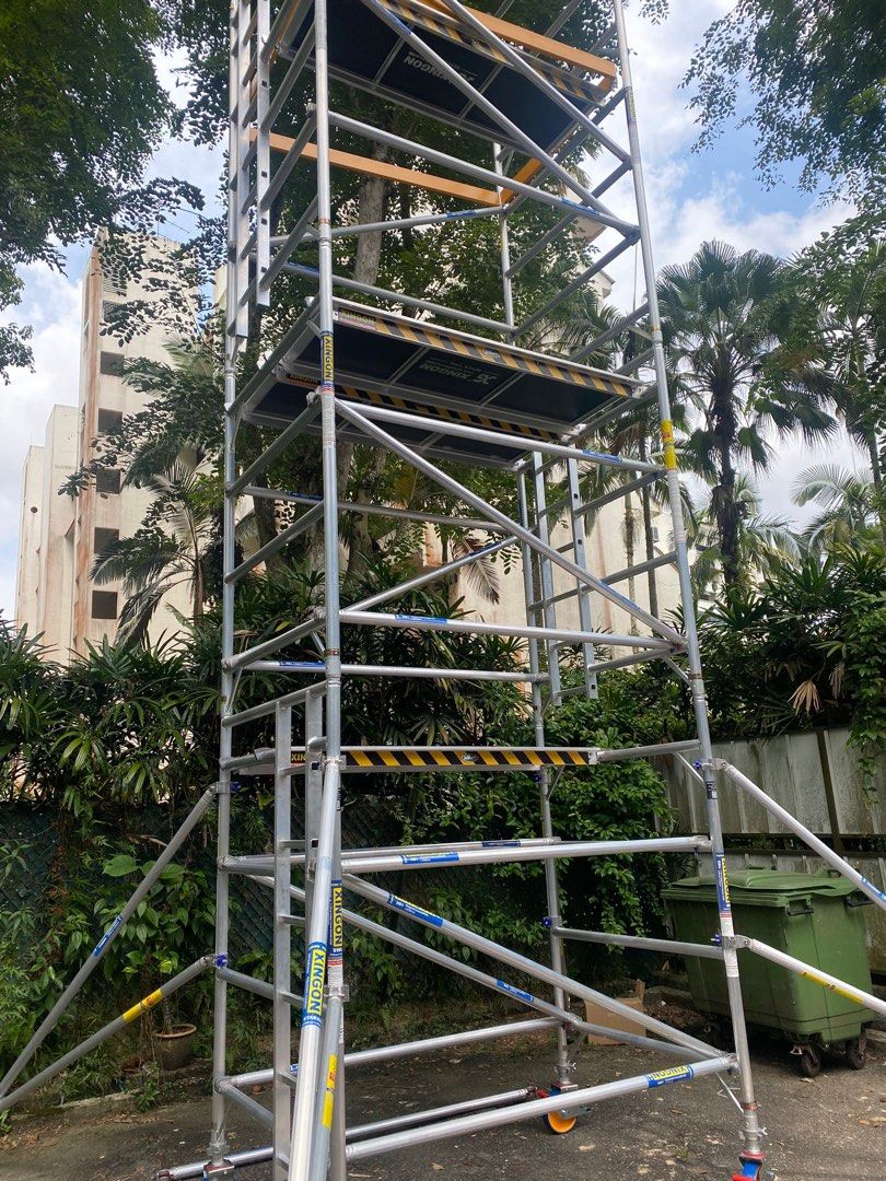 🪜 Mobile scaffolding for rent! 🪜 short term/long term. HDB/BCA Licensed Contractor.62863075455618111