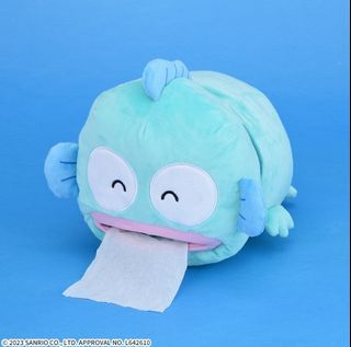 日版 Sega 水怪 Hangyodon 廁紙套 紙巾套 毛公仔 景品 Sanrio 可愛 實用