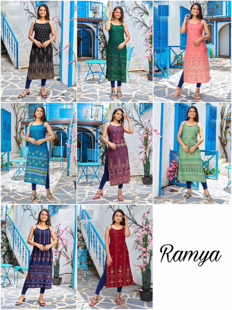 Sleeveless Printed Kurti with adjustable height Women s Fashion