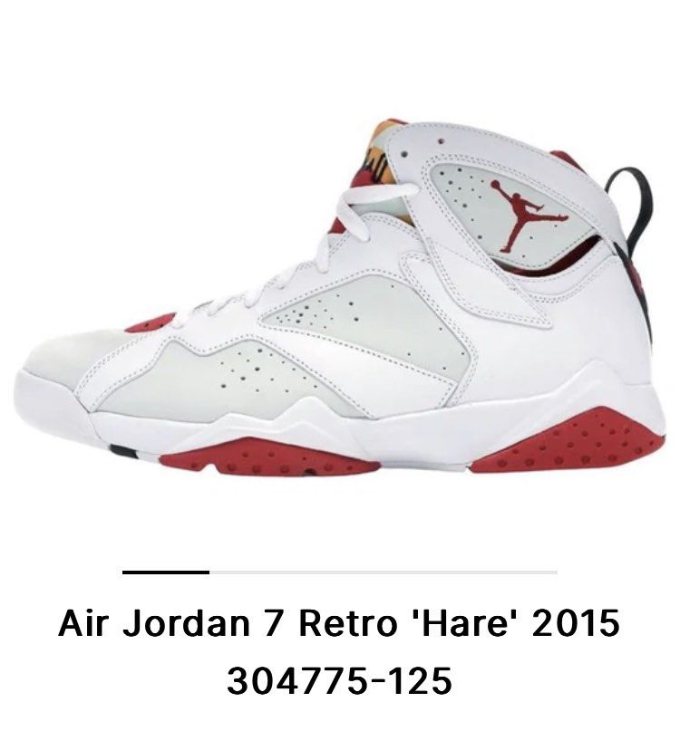 Air jordan 7 retro hare shop