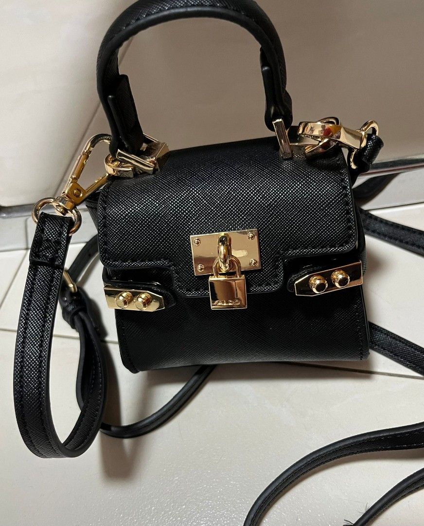 ALDO Agricola mini hand bag black