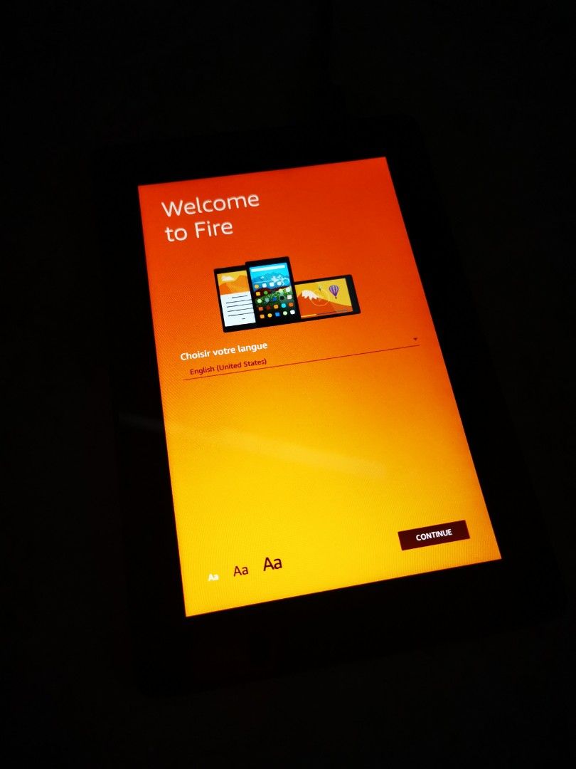 Amazon Fire HD7 Tablet (Category: E-Readers) located in Marikina City. Submitted by isabelnecessary (Listing ID 1261971390, Image 2). Description: Amazon Fire HD7 Tablet (4th generation) running on Fire OS 5.6.8.0 with original box includes 5W adapter and usb cable *power switch is a little stuck and takes a bit of effort to press* Payment via BPI QR Code or InstaPay transfer, PayMaya, or GCASH Delivery via Lalamove or Gogoexpress Buyer pays for 