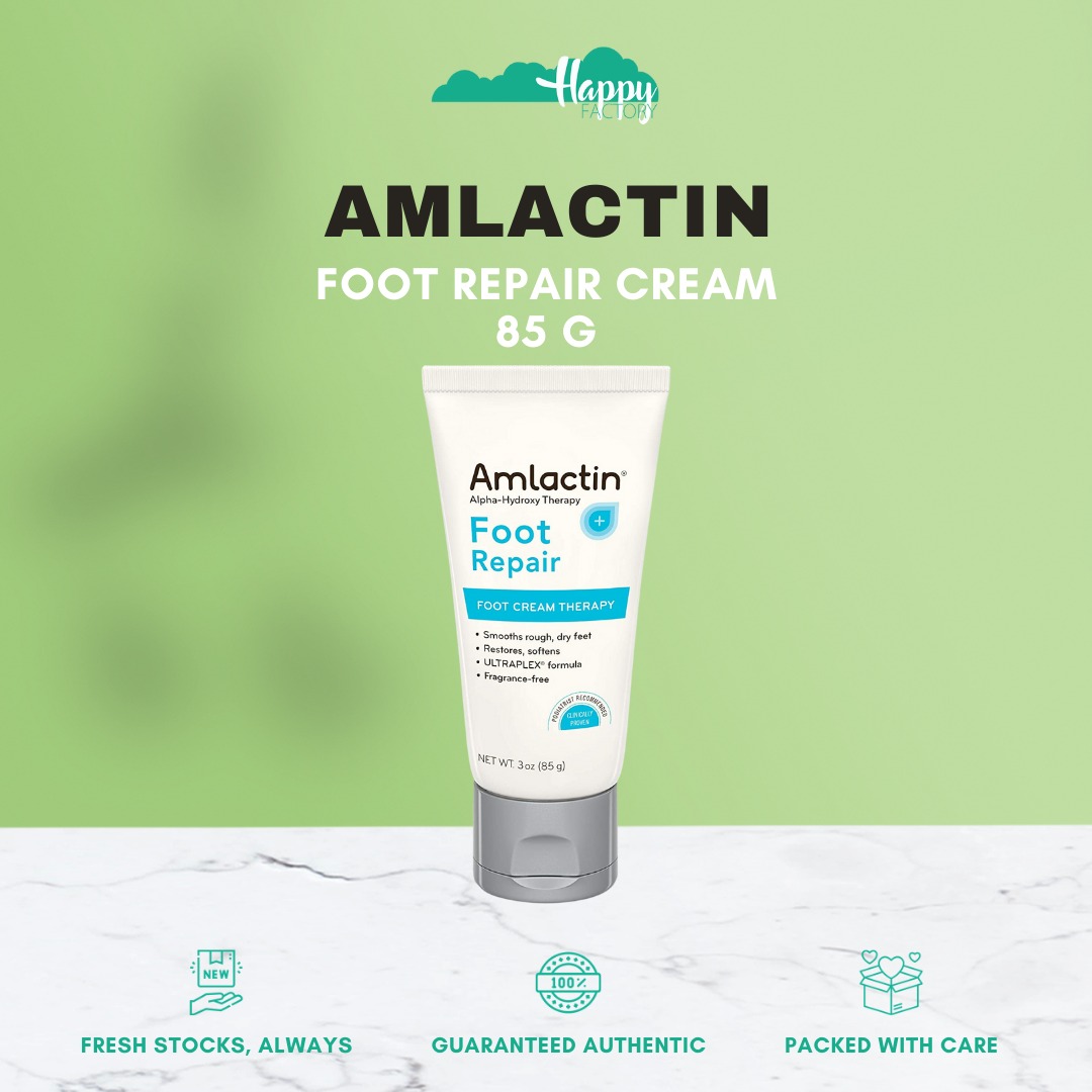 AMLACTIN Foot Repair Cream 85 G, Beauty & Personal Care, Foot Care on