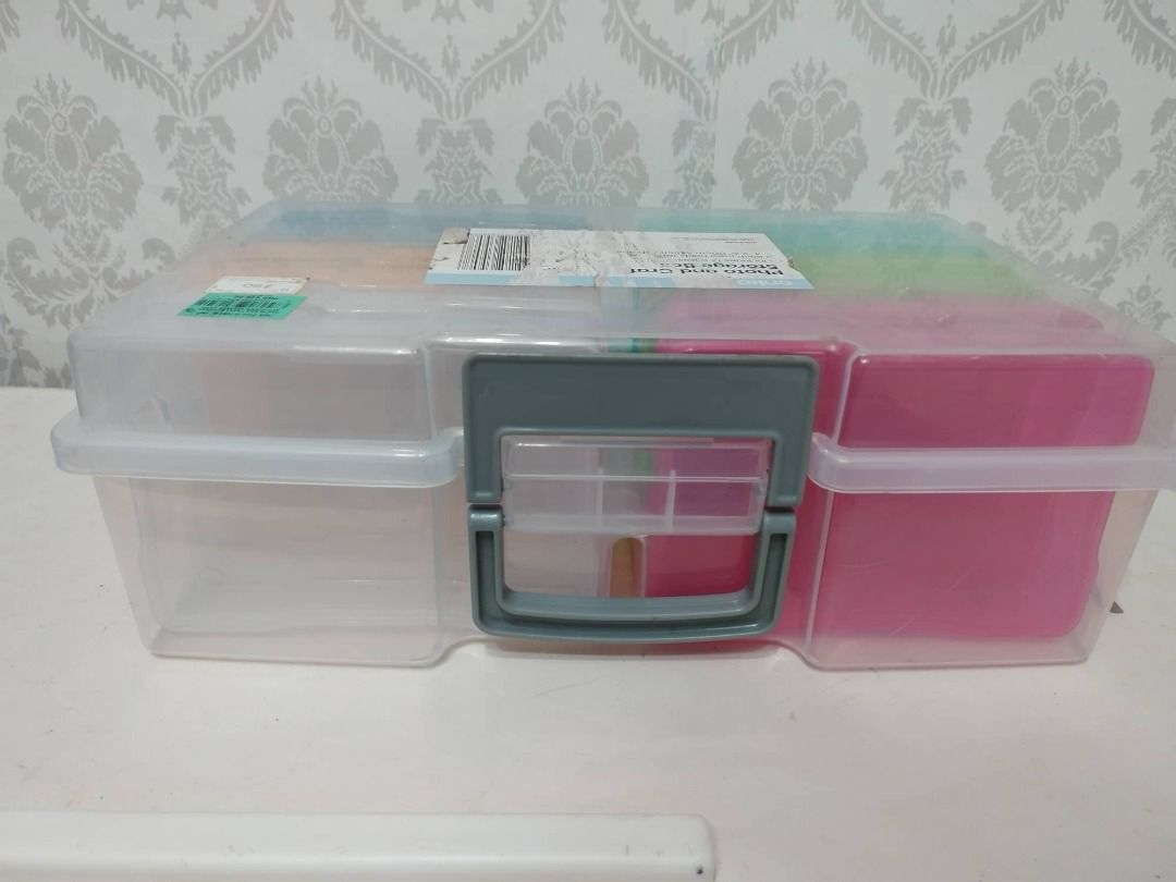 ANKO Photo and Craft Storage Box, Furniture & Home Living, Home