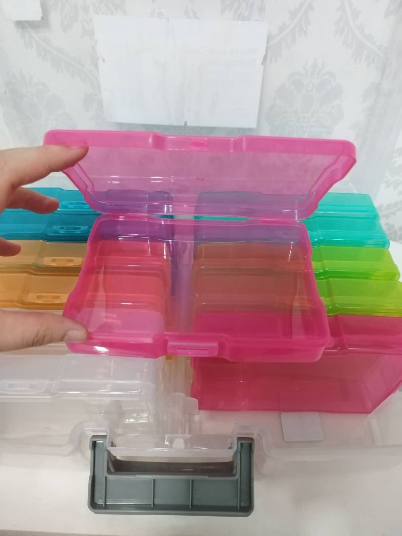 ANKO Photo and Craft Storage Box, Furniture & Home Living, Home