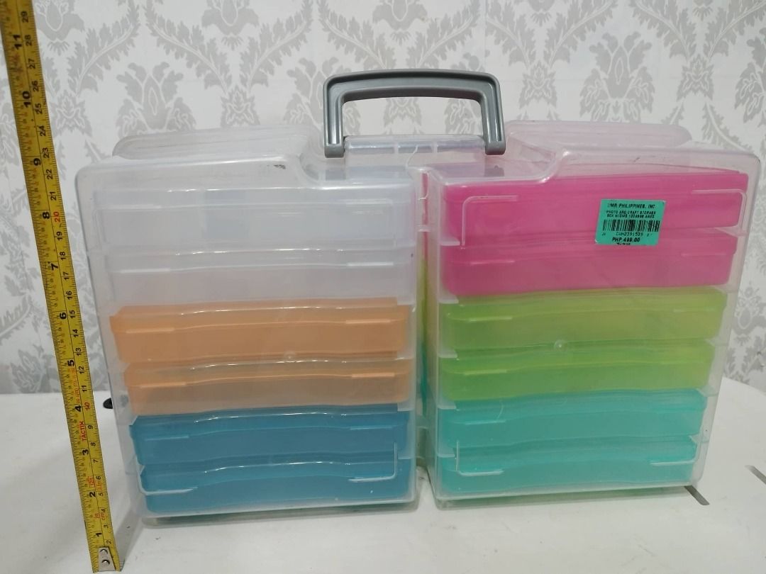 ANKO Photo and Craft Storage Box, Furniture & Home Living, Home